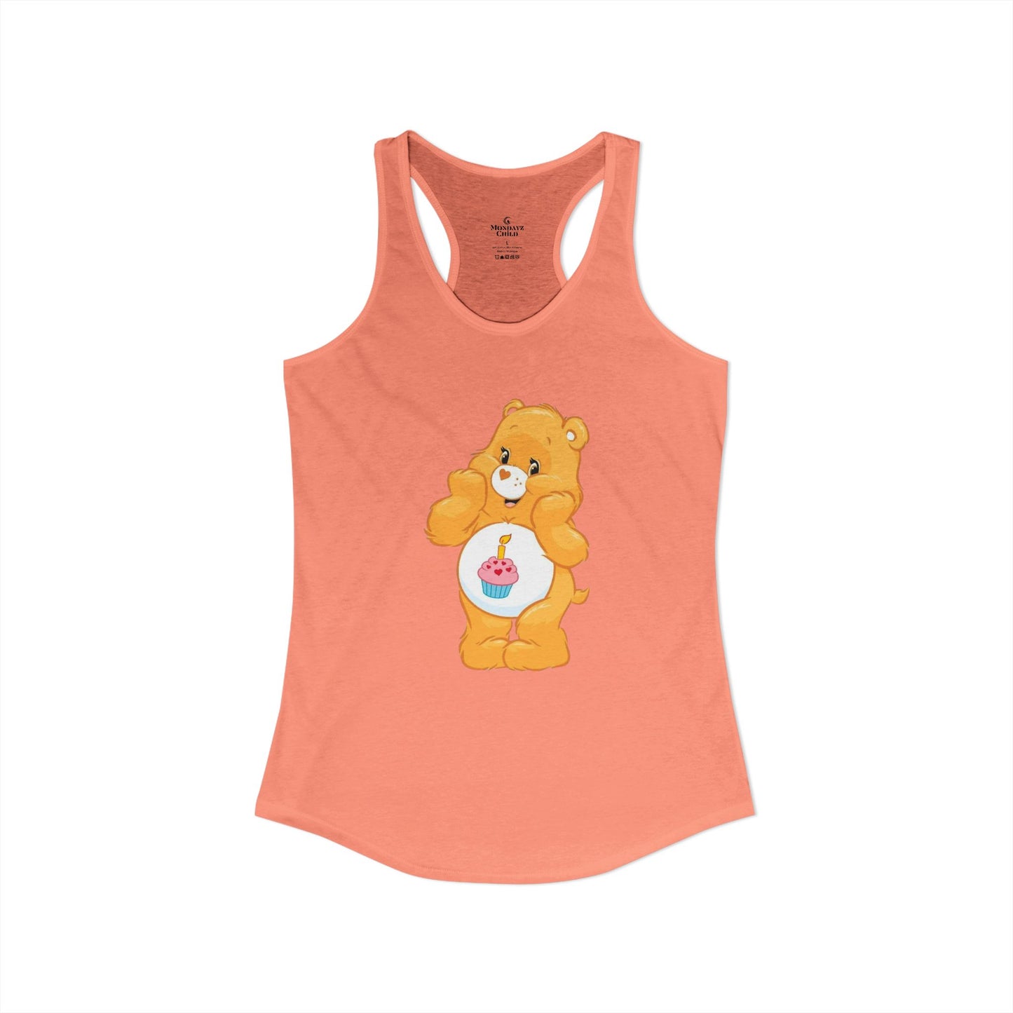 Care Bears Birthday Bear Women's Racerback Tank