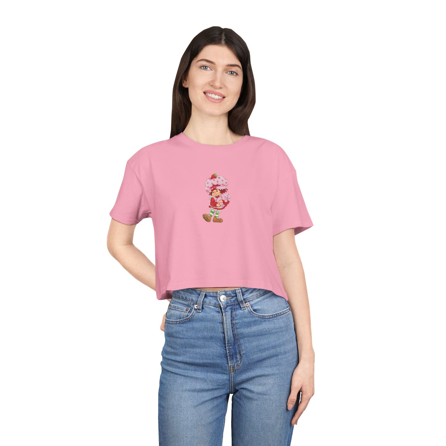 Strawberry Shortcake Crop Tee