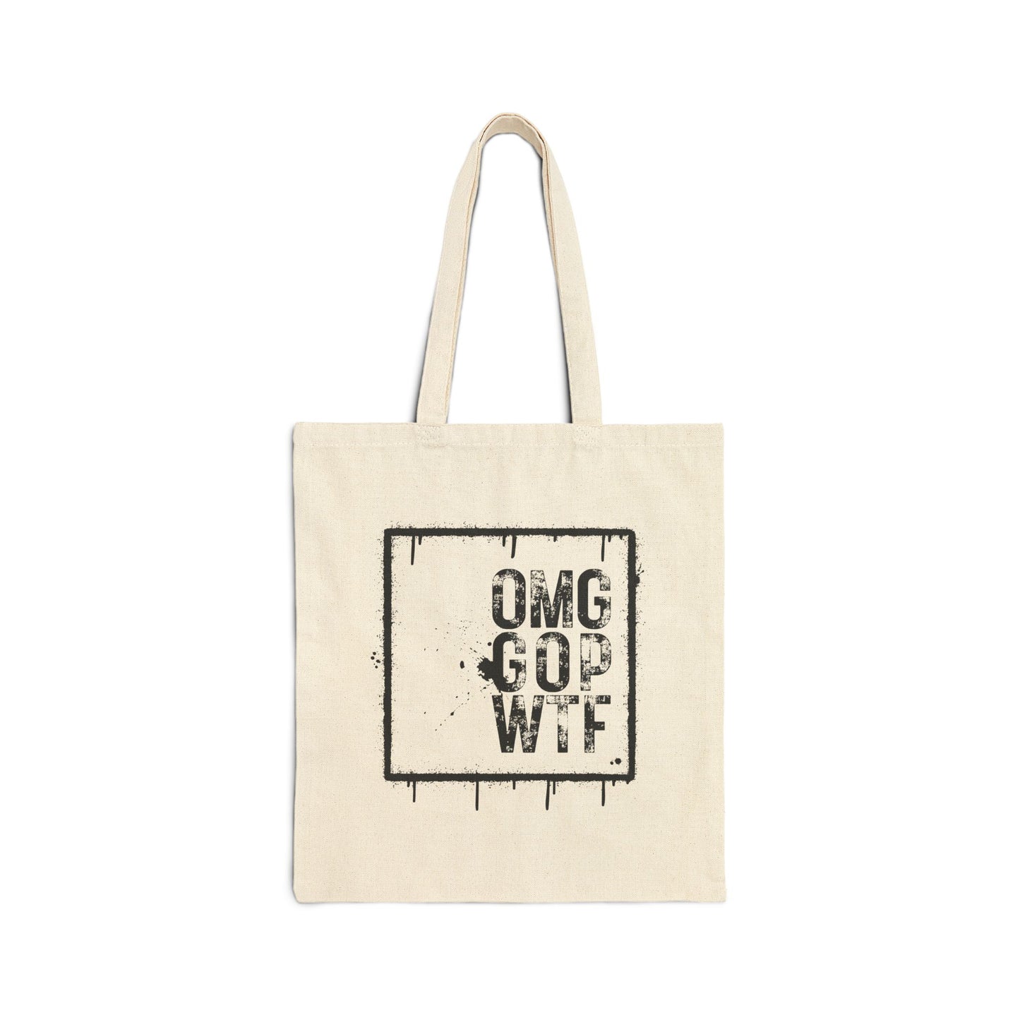 Canvas Tote - OMG WTF GOP