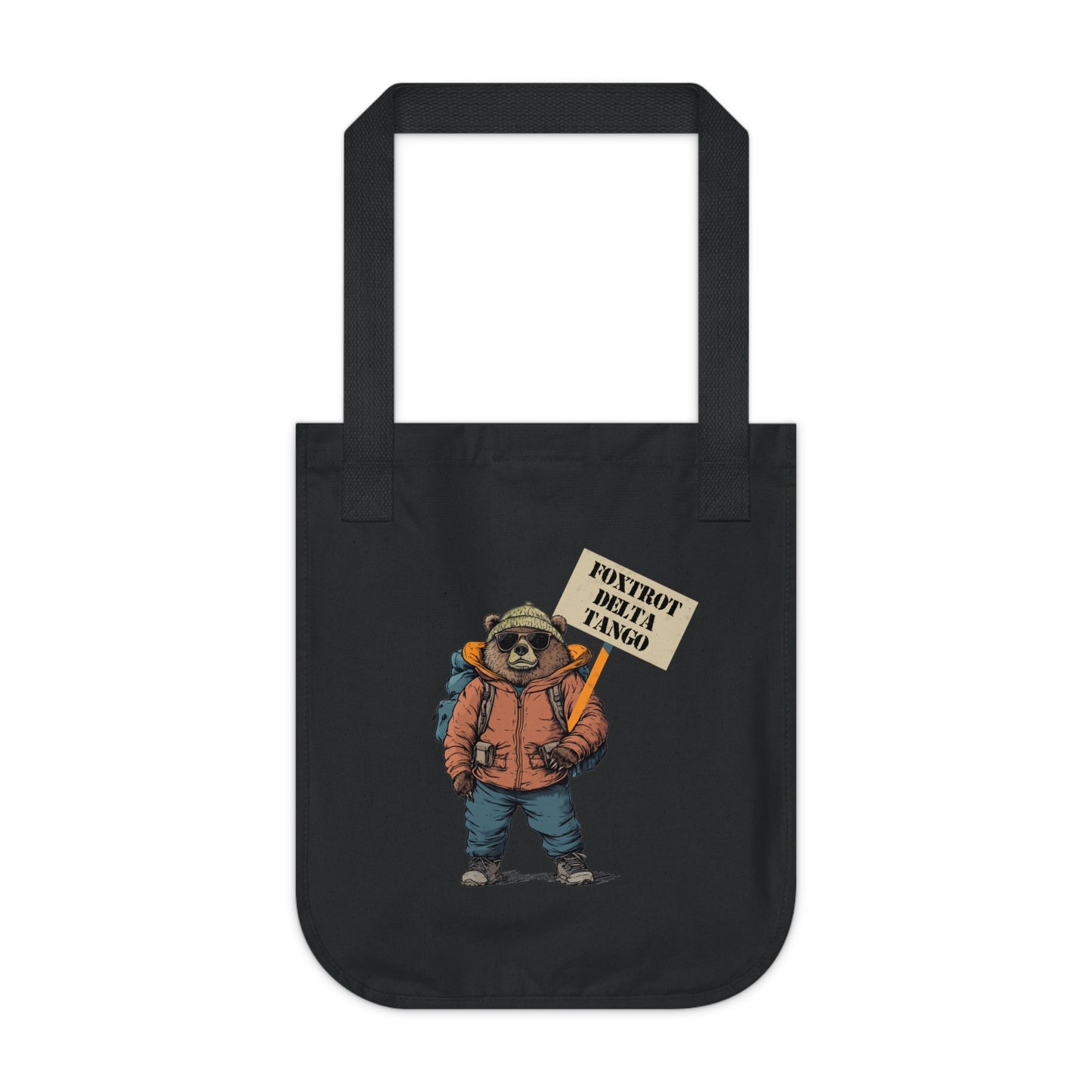 Organic Tote - Park Bear Protest
