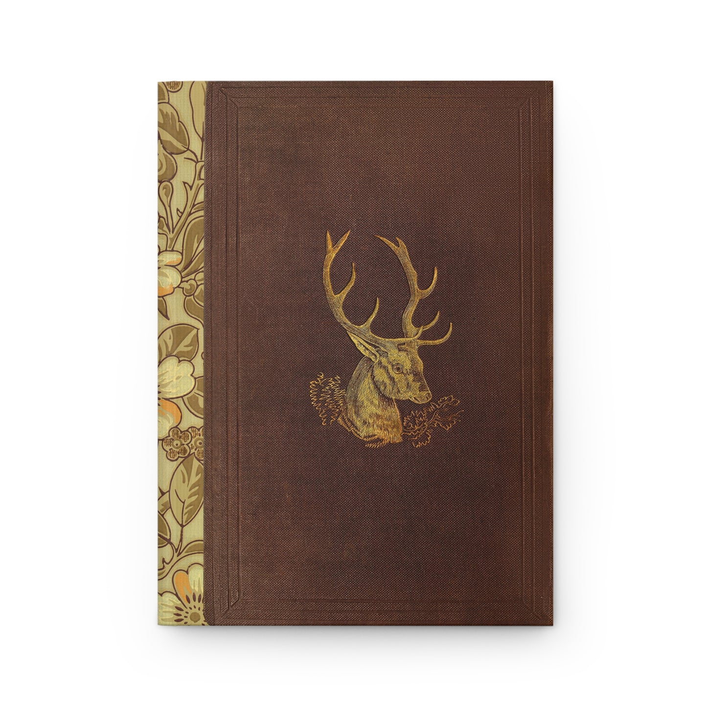 Gold Stag Hardcover Lined Journal