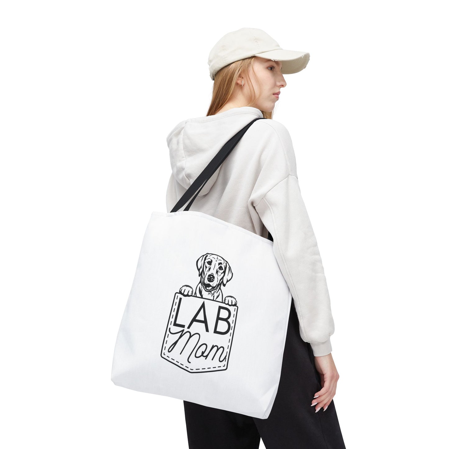 Lab Mom Tote Bag