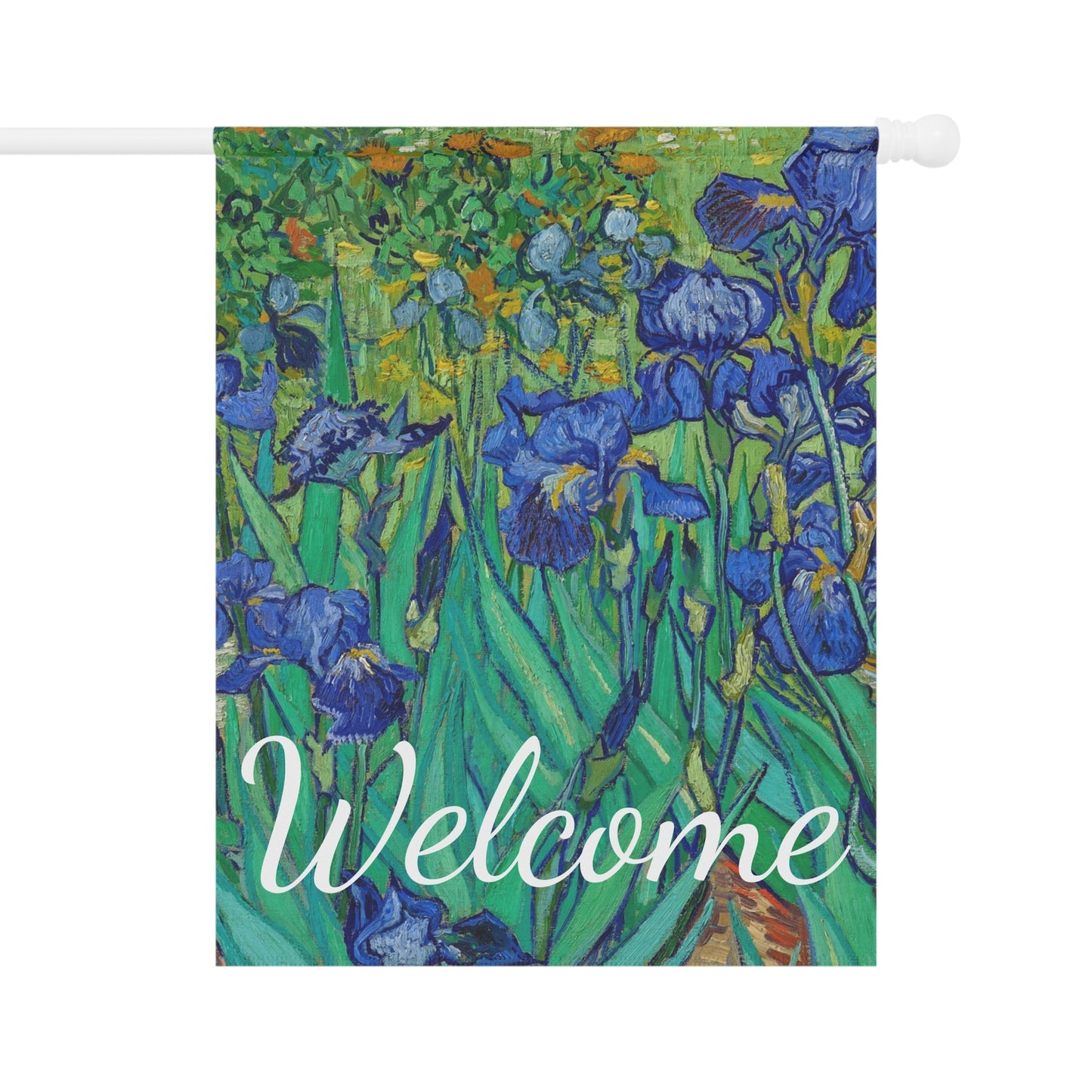 Van Gogh’s “Irises” Welcome Banner