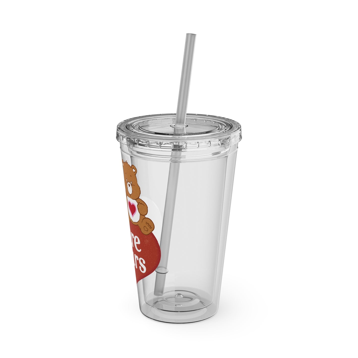 Care Bears Heart 16oz Tumbler with Straw