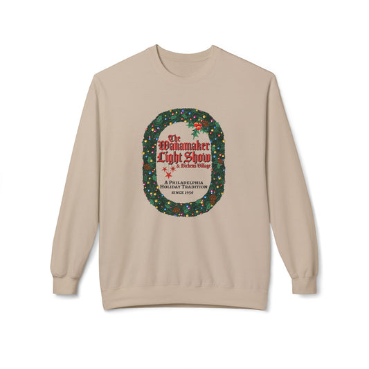 Wanamaker Light Show Sweatshirt — Philadelphia Holiday Tradition