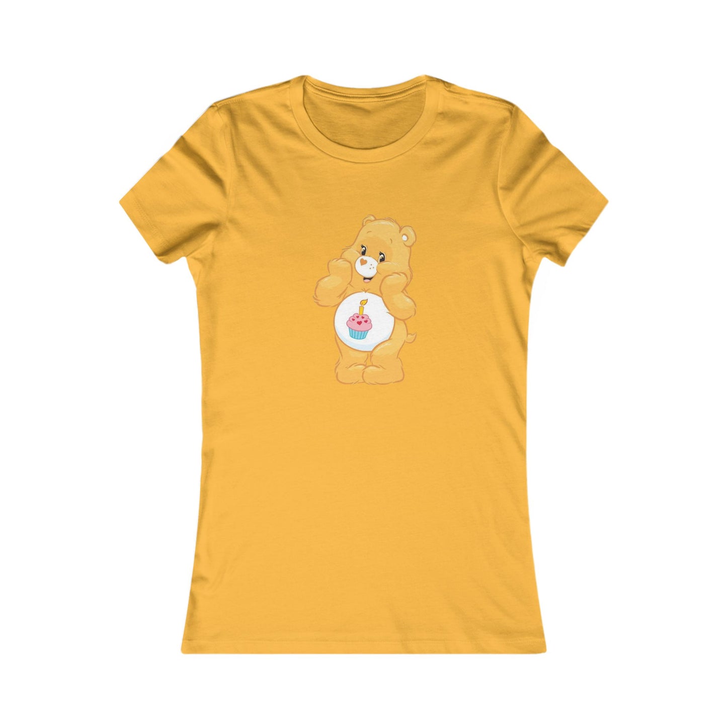 Care Bears Birthday Bear Women's Slim Fit Tee