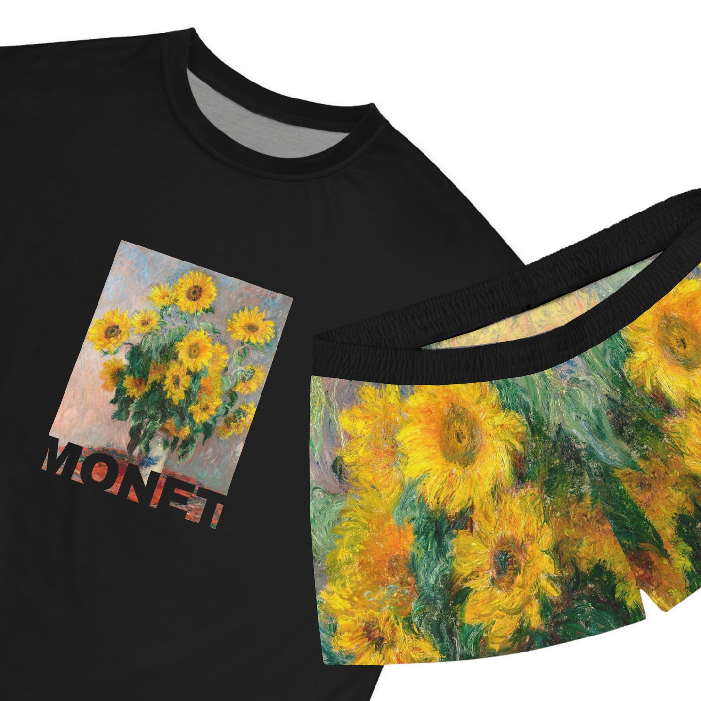 Pajama Set - Monet’s Sunflowers