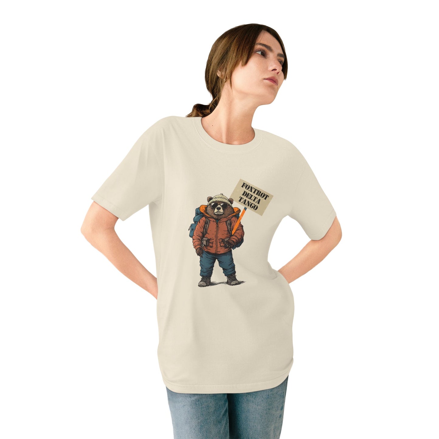 Organic Unisex Tee - Protest Parks Bear