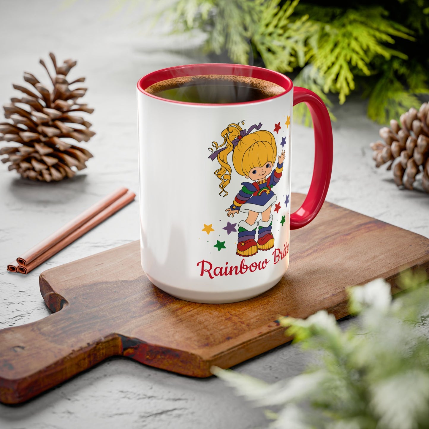 Rainbow Brite Color Kids Ceramic Mug - 11oz or 15oz