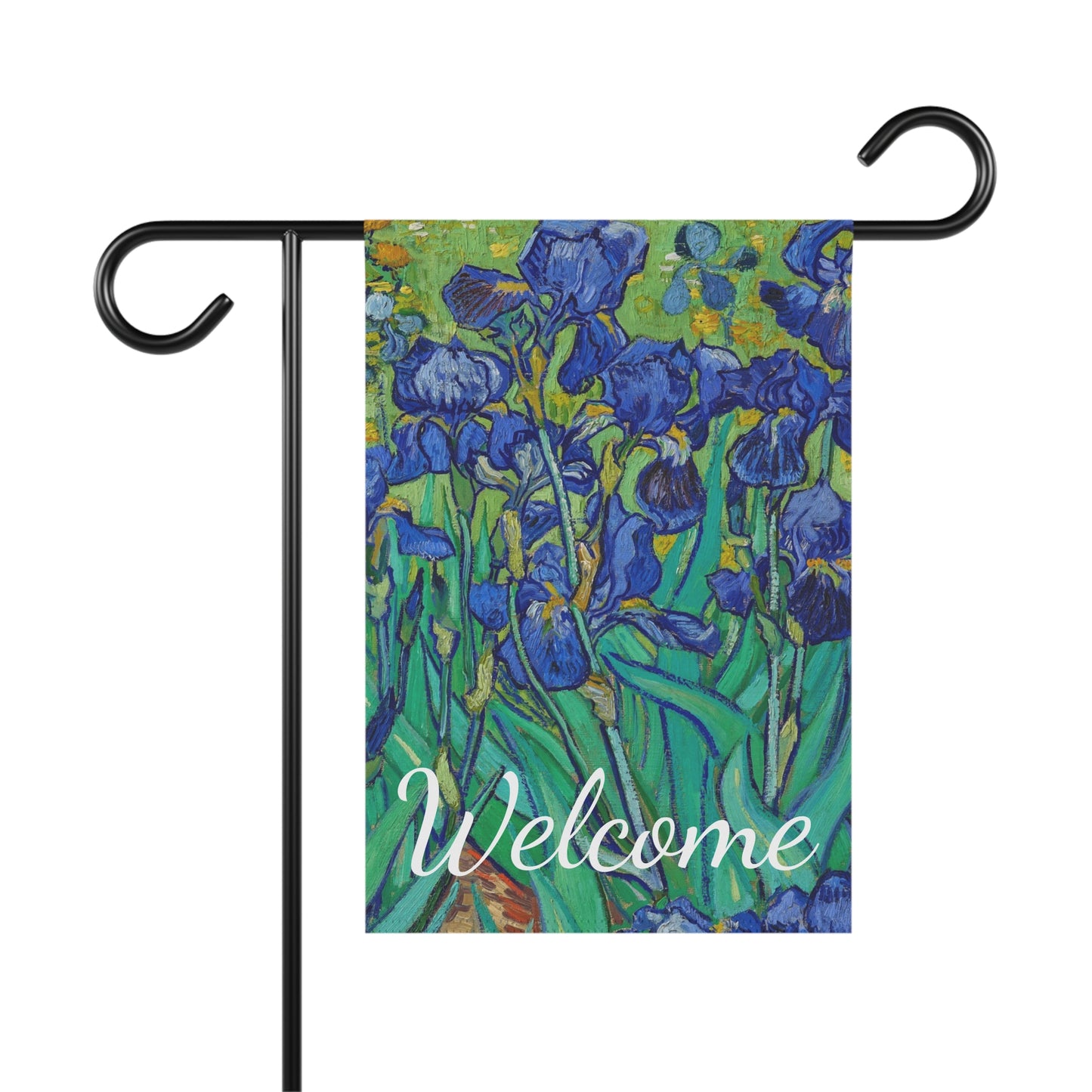 Van Gogh’s “Irises” Welcome Banner