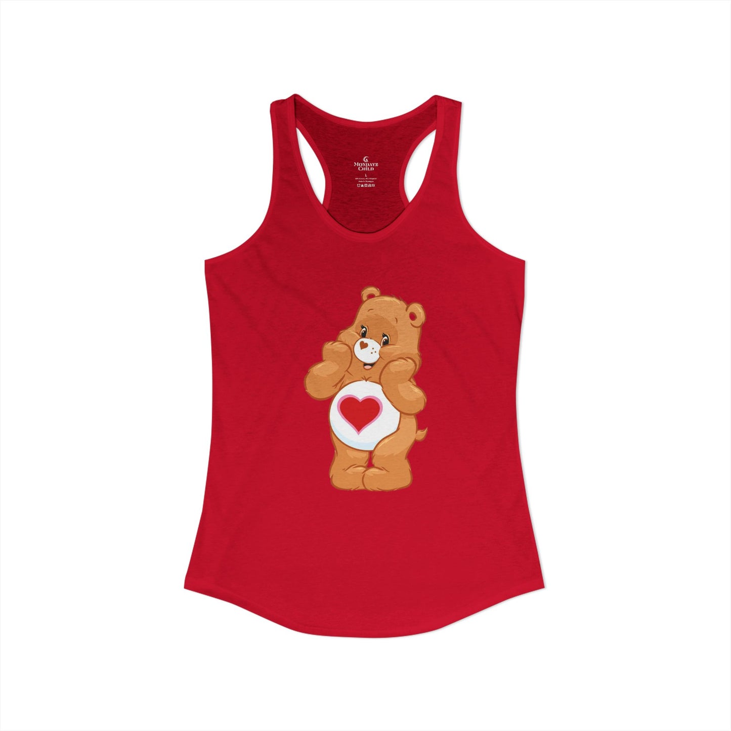 Care Bears Tenderheart Bear Women's Racerback Tank