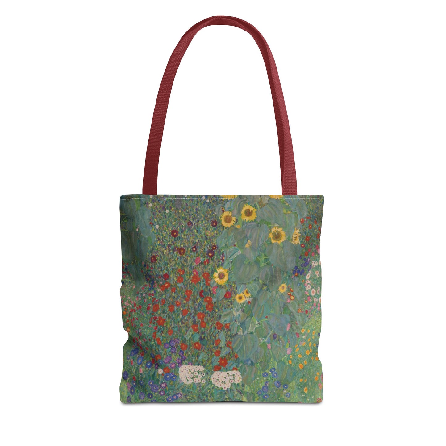 Klimt’s “Farm Garden with Sunflowers” Tote Bag