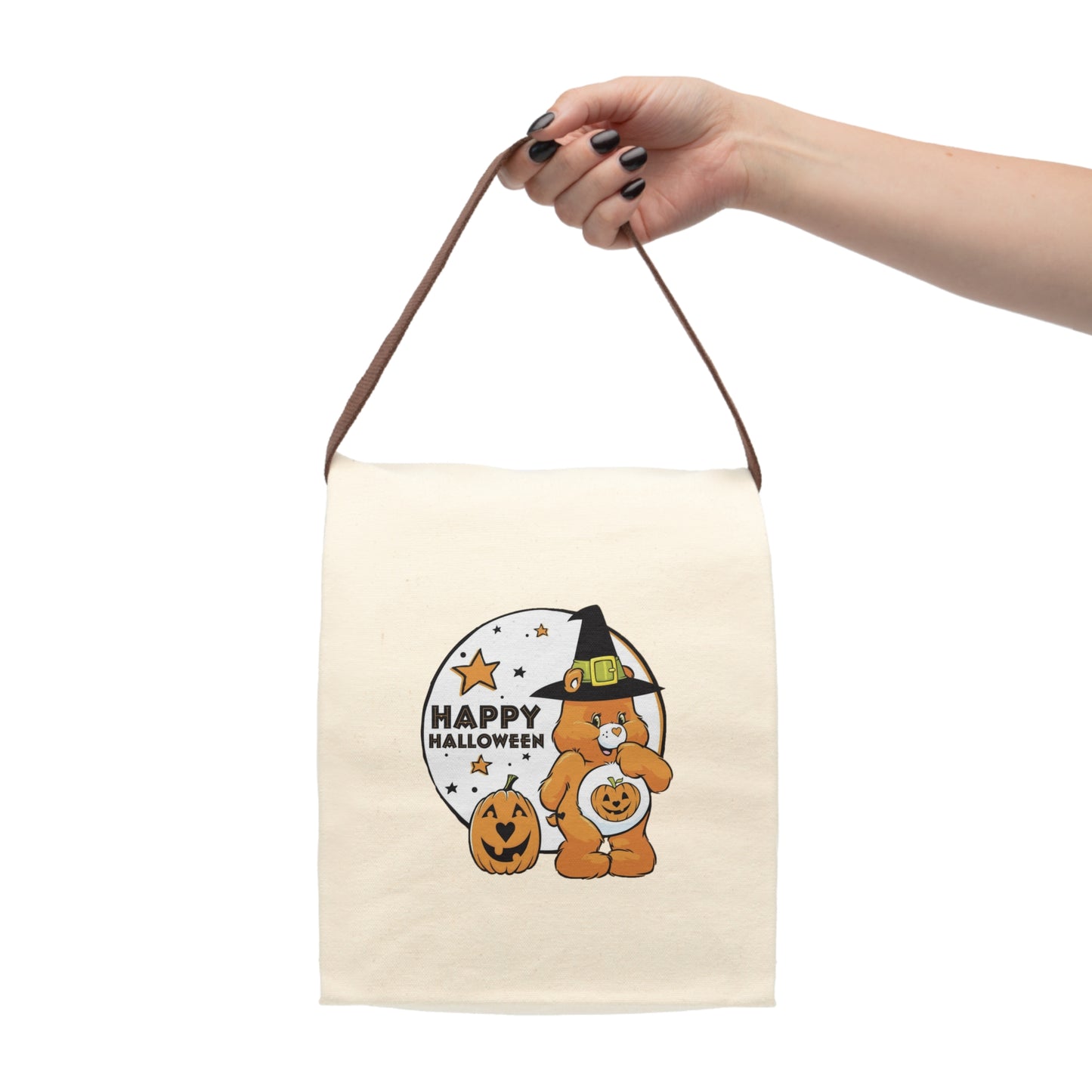 Canvas Lunch Bag - Halloween Care Bear