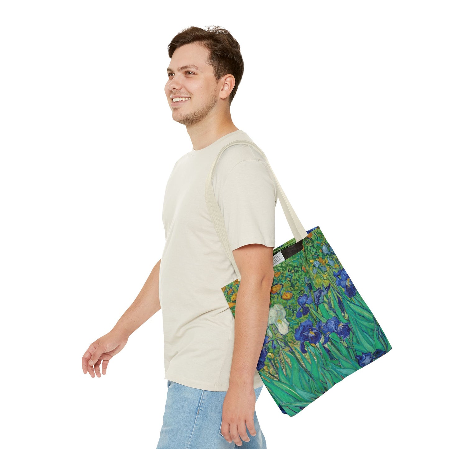 Van Gogh’s “Irises” Tote Bag