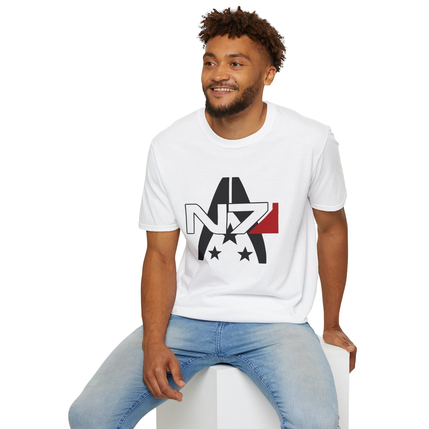 Mass Effect N7 Emblem Unisex T-Shirt - Up to 5X