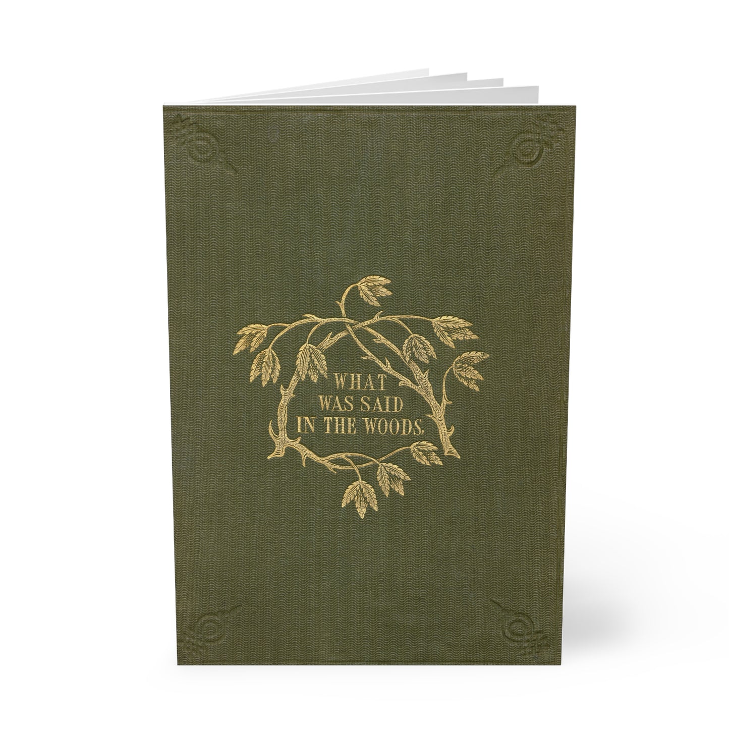 “…In the Woods” Softcover Notebook