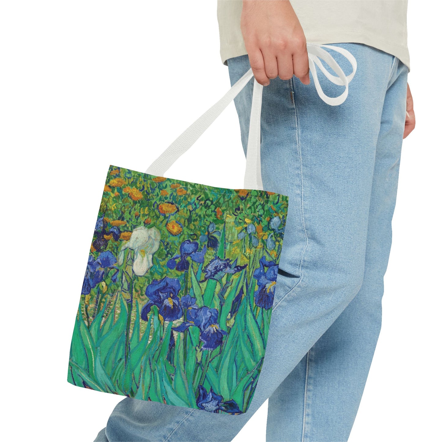 Van Gogh’s “Irises” Tote Bag