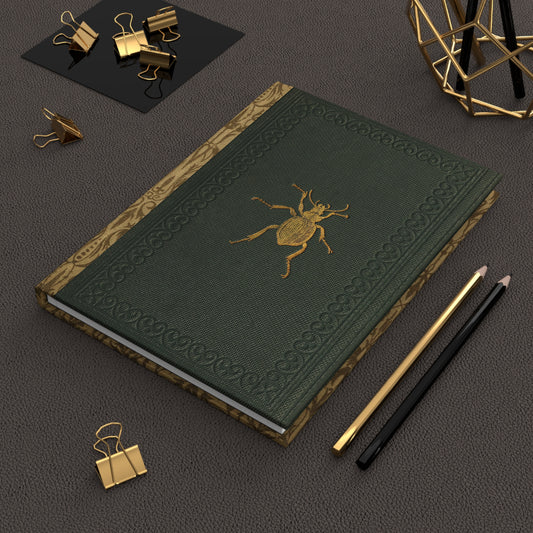 The Bug Collector Hardcover Lined Journal