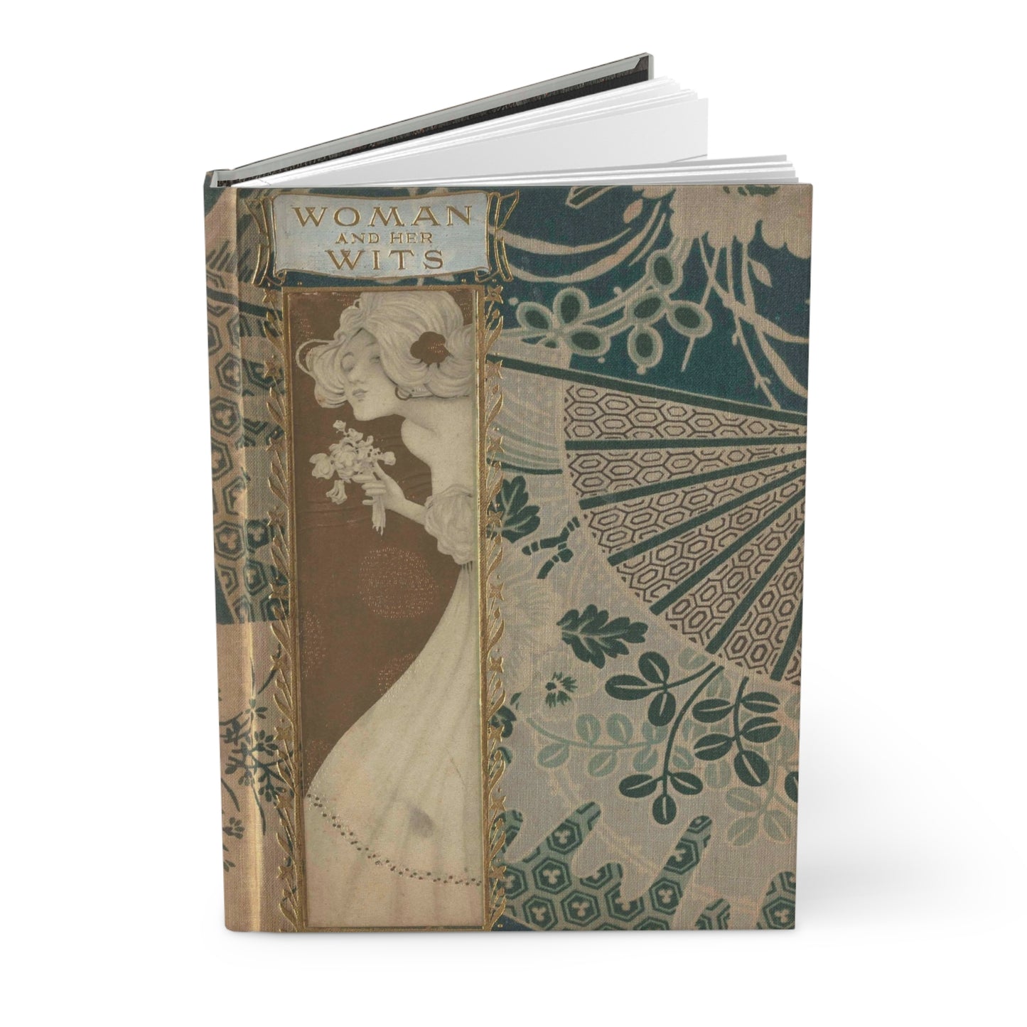 “Woman & Her Wits” Hardcover Lined Journal