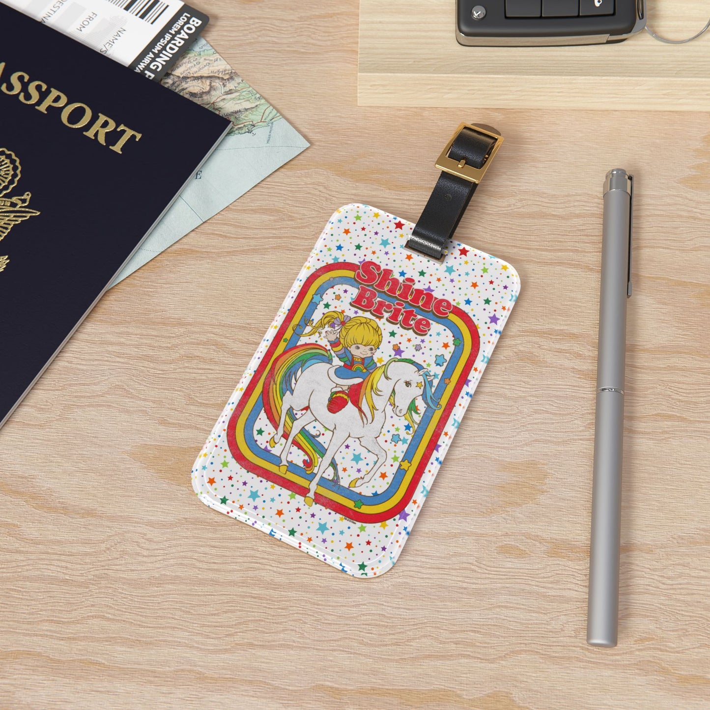 Rainbow Brite ‘Shine Brite’ Luggage Tag