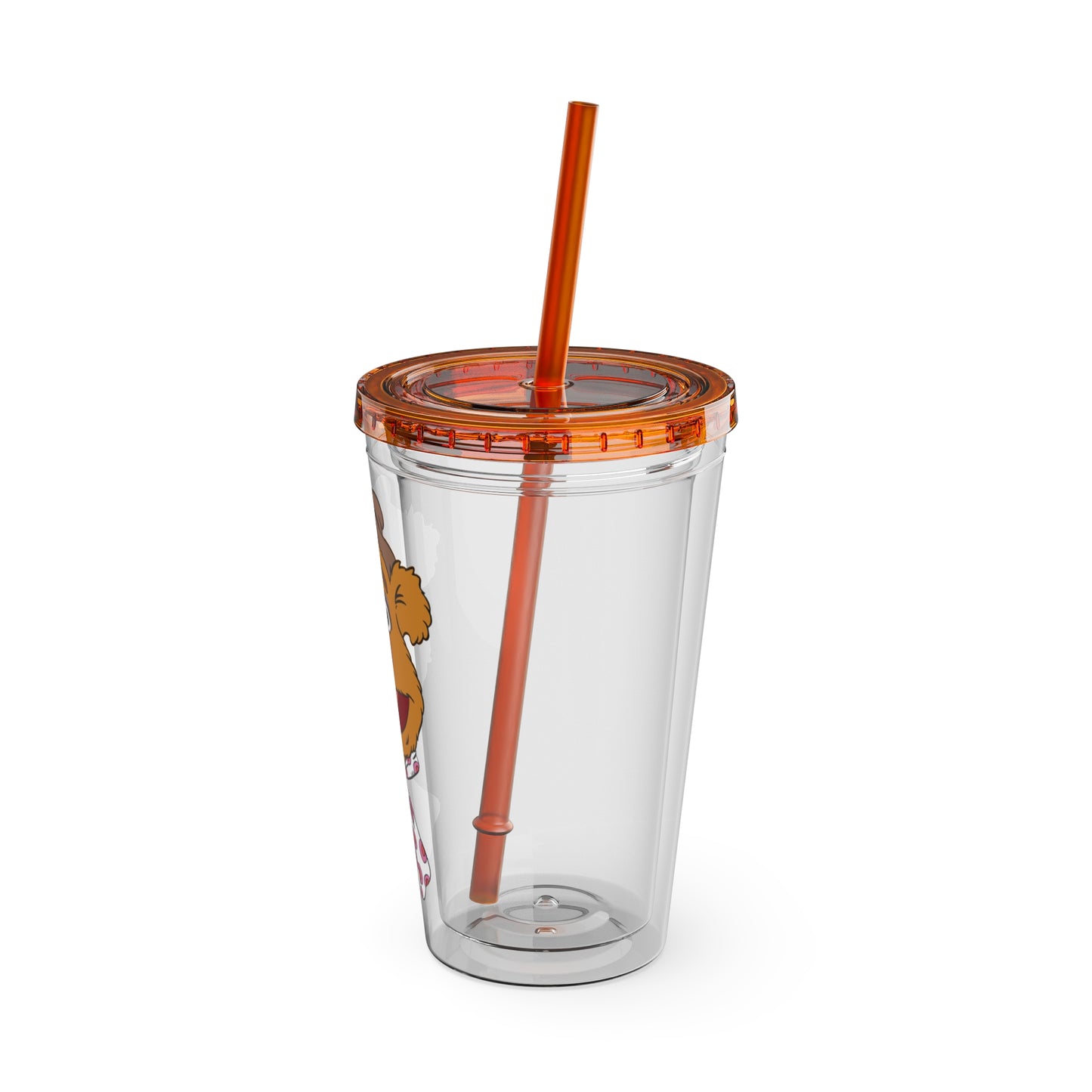 The Muppets 16oz Acrylic Tumbler with Straw — Fozzie Bear