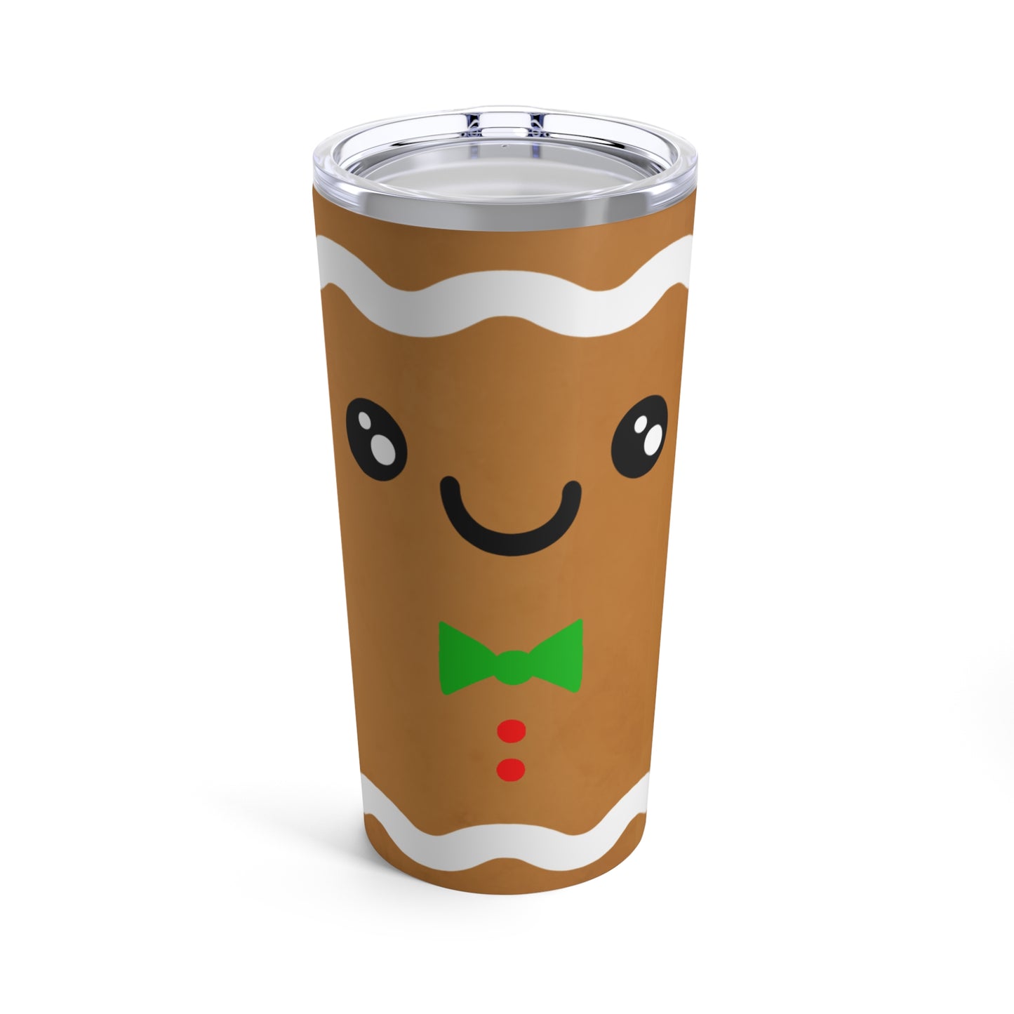 Holiday Tumbler, 20oz - Gingerbread Man