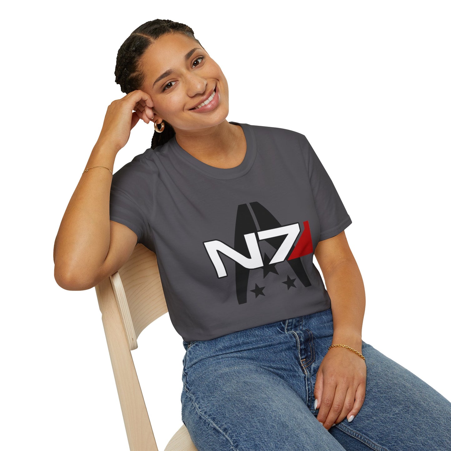 Mass Effect N7 Emblem Unisex T-Shirt - Up to 5X