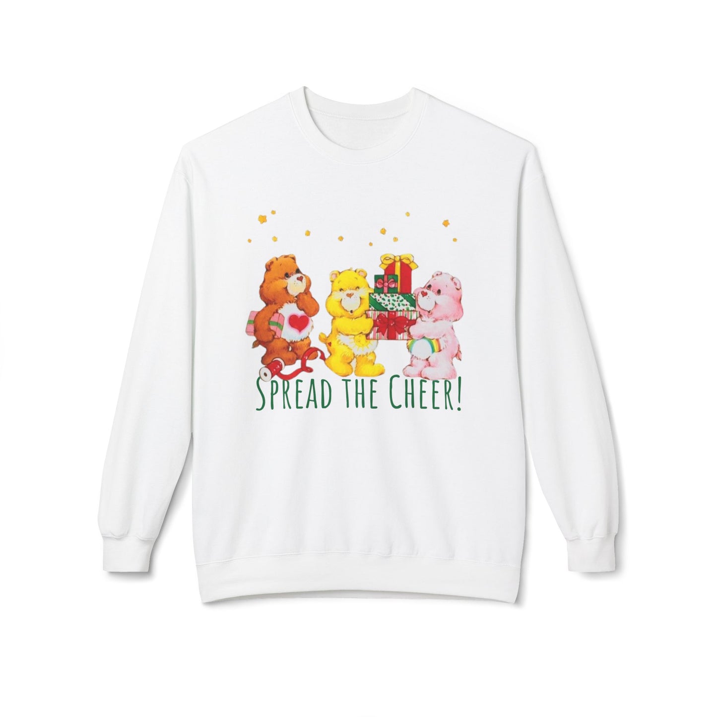 Vintage Care Bears ‘Spread the Cheer’ Holiday Crewneck Sweatshirt