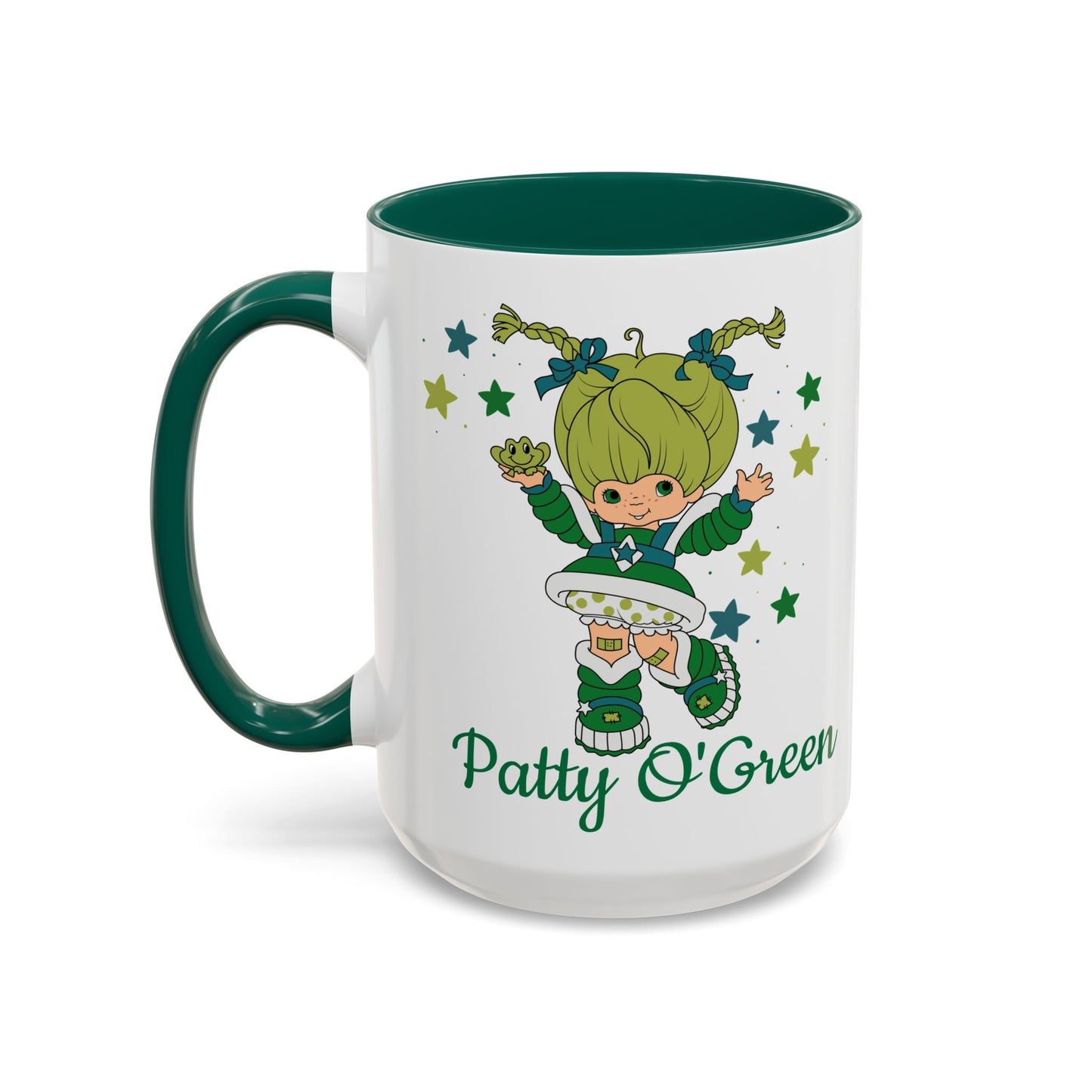 Rainbow Brite Color Kids Ceramic Mug - Patty OGreen, 11oz/15oz