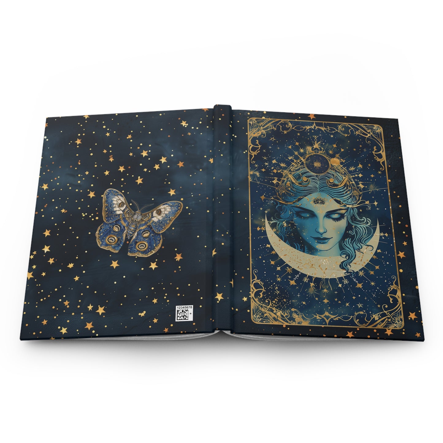 Moon Goddess Hardcover Lined Journal