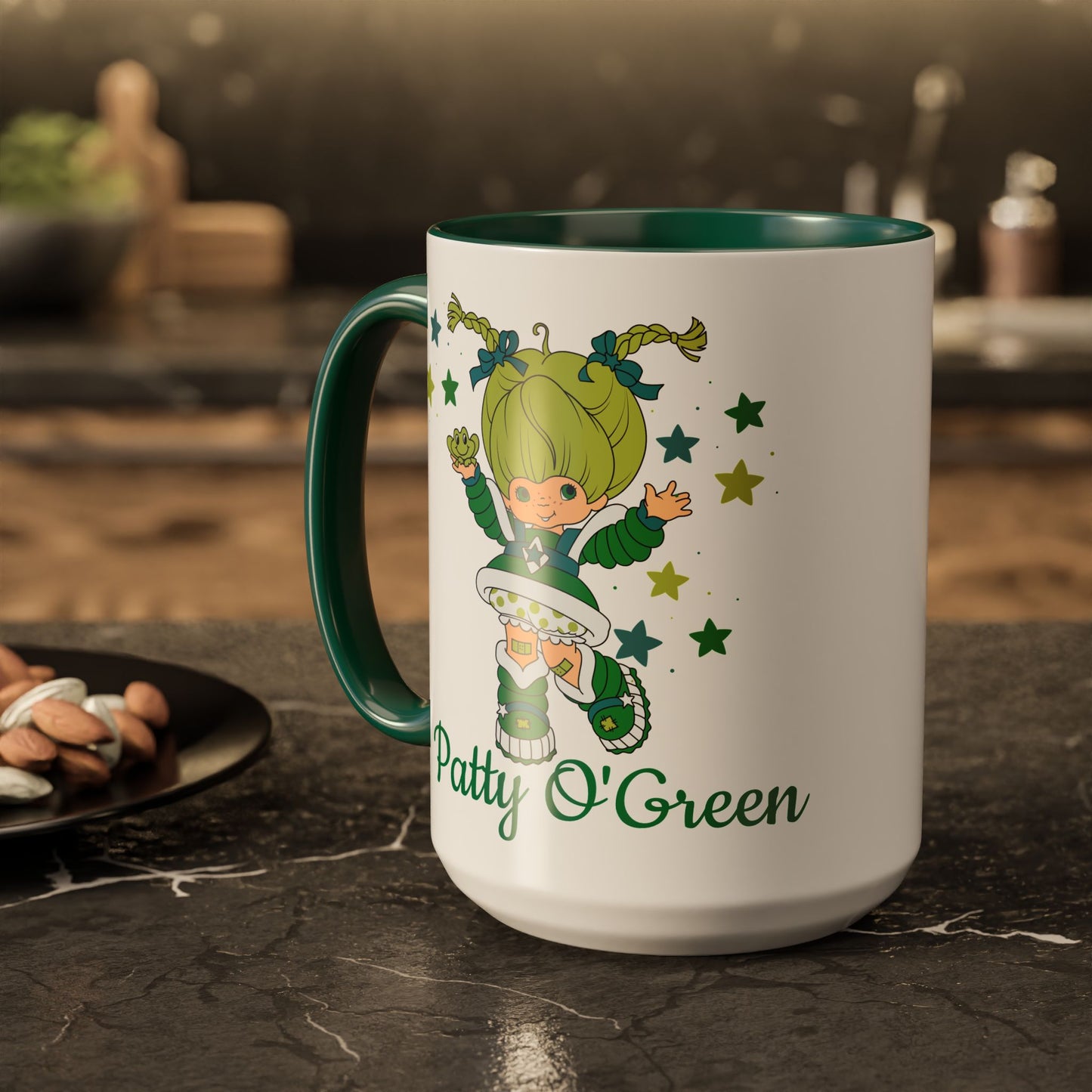 Rainbow Brite Color Kids Ceramic Mug - Patty OGreen, 11oz/15oz