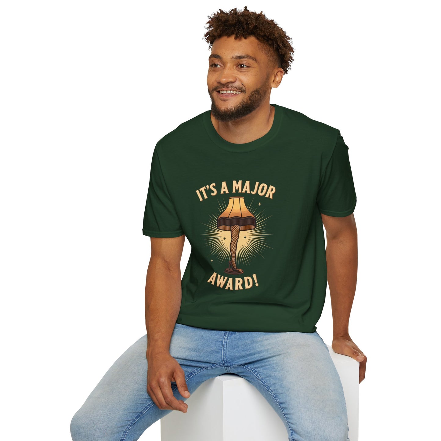‘It’s a Major Award!’ Leg Lamp Christmas Tee