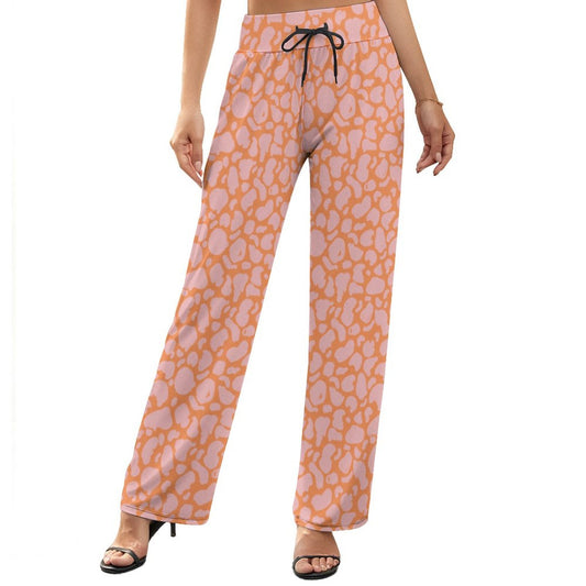 Fruit Sherbet Animal Print High-Waisted Lounge Pants